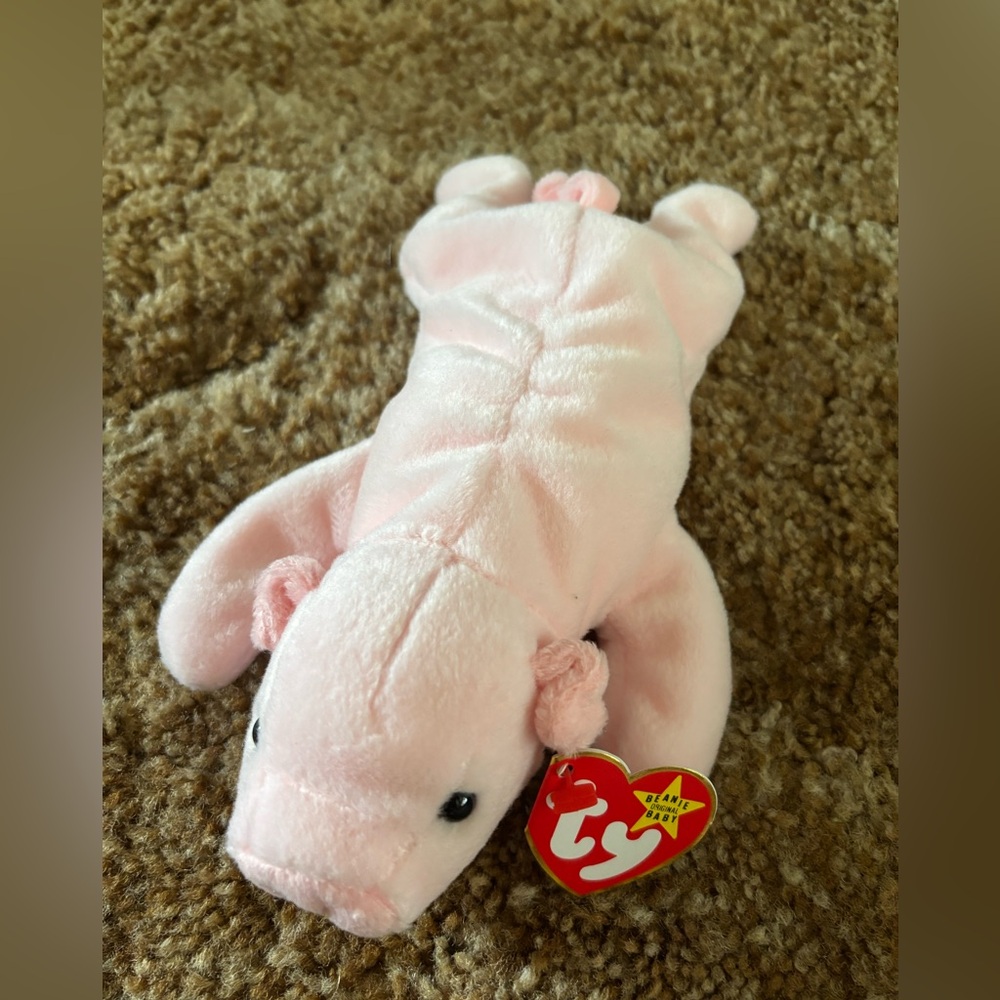 TY Beanie Baby Squealer the Pig NWT
